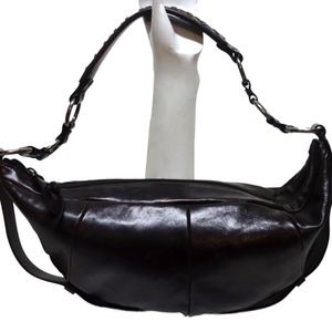 YSL Yves Saint Laurent  Brown Shoulderbag